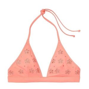 Victoria's Secret Swim Essential Halter Bikini Top Color Coral